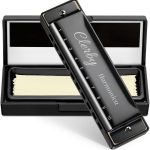 Mondharmonica C Majeur - Blues Harp C - voor Volwassenen & Kinderen - Zwart